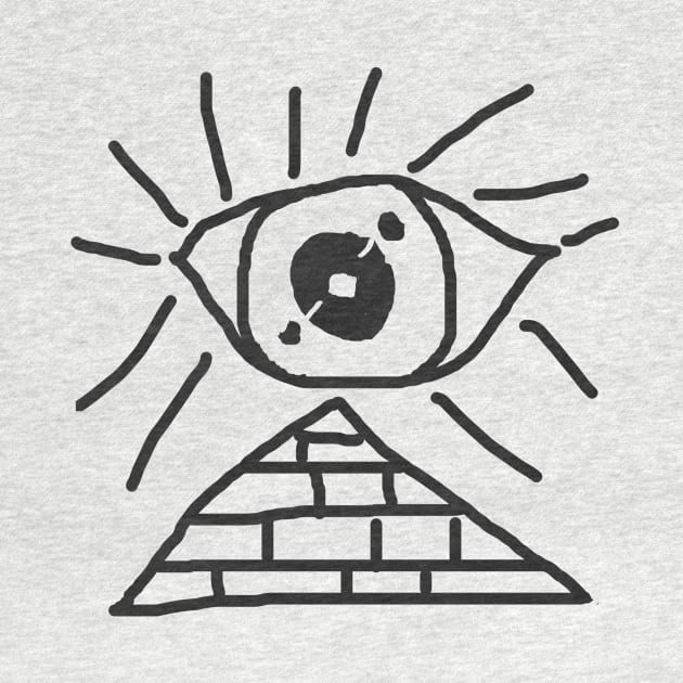 The big eye on pyramid by Strange-desigN